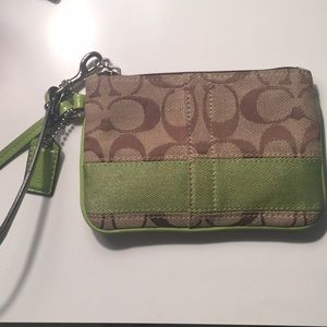 Coach wristlet